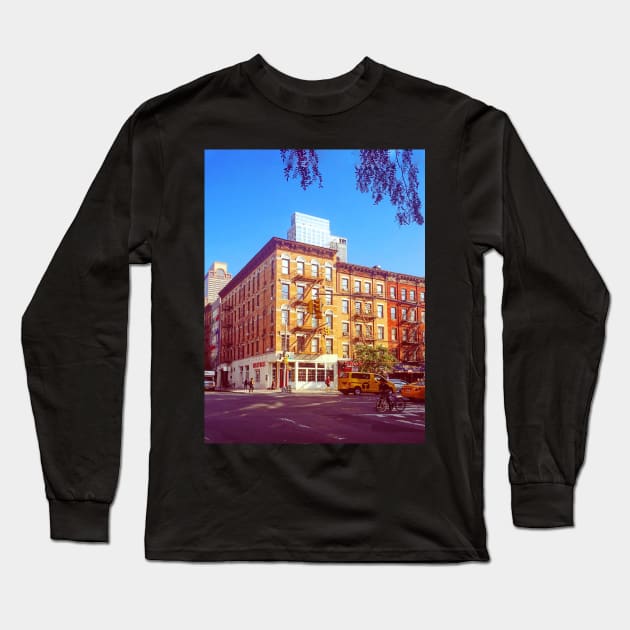 Hell’s Kitchen, Manhattan, NYC Long Sleeve T-Shirt by eleonoraingrid